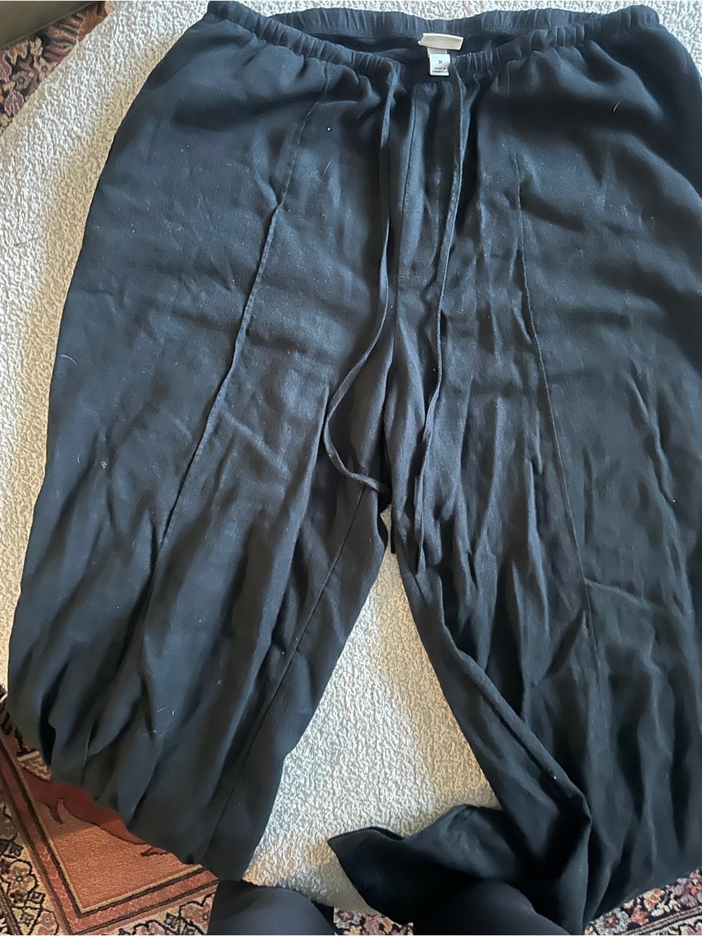 A New Day Target Linen Pants Black